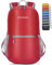 ZOMAKE Ultraleicht Faltbarer Rucksack Packbare Backpacks 20L,Kleiner Faltbar Rucksäcke Wanderrucksack Wasserdicht für Damen Herren Outdoor Wandern(Rot)