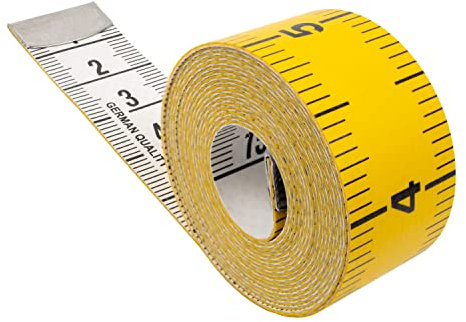 Mètre de couturière, 1 pièce, mètre ruban universel d'une longueur totale de 200 cm, cordon ruban 2en1 avec graduation en CM et en pouces, mesure des vêtements, de la graisse corporelle
