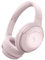 DOQAUS Bluetooth Headphones Over Ear, 70 Hours Playtime, Wireless Bluetooth Headphones with 3 EQ Modes, HiFi Stereo Foldable Bluetooth 5.3 Wireless Headphones for Travel, Office, Mobile Phone, PC Pink