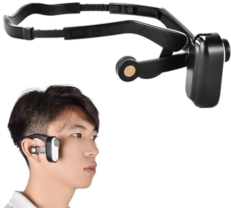 CERFFOOL Magnetische POV-Halterung für Insta360 GO 3S/3 Daumen-Sportkamera-Halterungen, Kopfhalterung, Zubehör, Schnellspanner, Schnellverschluss, Kamera-Klemmen, Action-Kamera-Zubehör (schwarz)