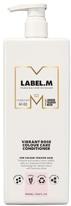 LABEL.M Vibrant Rose Colour Care Conditioner 1000ml – With Recyclable Pump