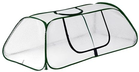Invernadero Exterior - Pequeño Protector Portátil - 114 x 55 Centímetros Carpas Aceleradoras De Flores | para Verduras Frutas Plántulas Flores Interior Exterior
