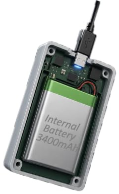 Opzione: Aggiungi una batteria integrata al tuo Kit ODevice per un’installazione senza alimentazione elettrica.