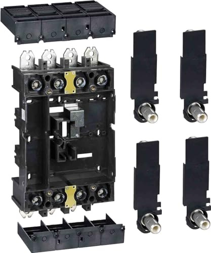 Schneider Electric LV429292 Compact Plug-In Kit de Base pour Vigi NSX100-250 Disjoncteur, Débrochable, 4P Pôles, 250 A