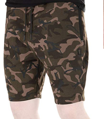Fox Camo Jogger Shorts - Kurze Angelhose, Größe:S