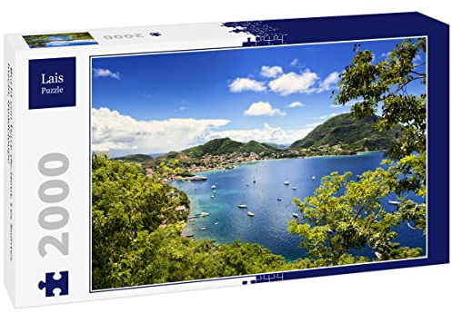 Lais Puzzle Baie de Terre-de-Haut, îles des Saintes, Guadeloupe 2000 pièces