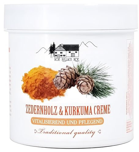 ECO ZEDERNHOLZ & KURKUMA CREME 250ml vitalisierend Hautpflege Körpercreme Balsam 99