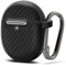 Spigen Enzo Aramid Compatible with Google Pixel Buds Pro 2 / Pro 1 - Matte Black Earbud Case - Slim Protection Design with Wireless Charging & Carabiner - Protects During Travel or Daily Use