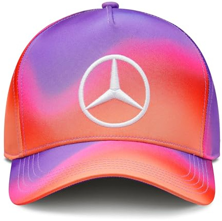 Mercedes AMG Petronas F1 Lewis Hamilton Kappe 2024 Austin Sonderedition - Mehrfarbig - Einheitsgröße