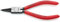KNIPEX Sicherungsringzange für Innenringe in Bohrungen mit Kunststoff überzogen schwarz atramentiert 140 mm, 44 11 J0