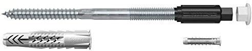 fischer Abstandsmontagesystem TherMax 8/180 M6 (2) für Dämmstoffe, Dämmstoffdübel zur Befestigung leichter Lasten in Wärmedämmverbundsystemen, mit Anti-Kälte-Konus