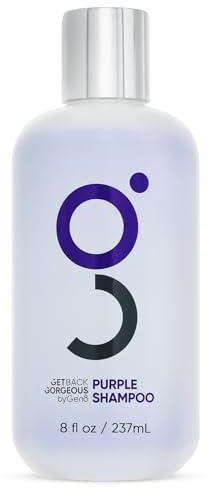 GBG Purple Shampoo for Blonde Hair - Hair Toner for Silver, Grey & Blonde, Instantly Conditions Brassy Hair - Celebrity Stylist Purple Toning Shampoo for Soft, Shiny & Silky Hair for Women & Men, 8 Oz