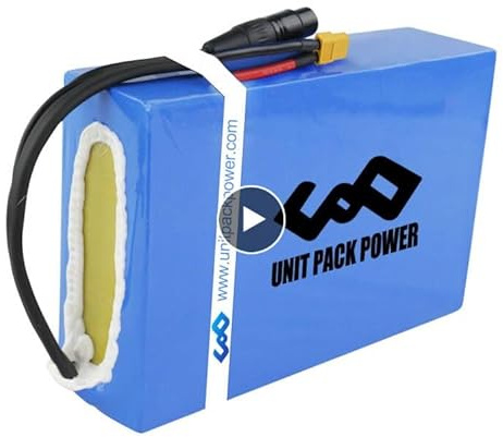 Batteria 36V 20Ah per bici elettrica da - 36Vot 20Ah Batteria al litio da 500W / 250W per Ebike/E-Scooter/Bicicletta elettrica