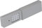 Universal Garagentor Tastatur 2 Kanäle Garagentoröffner Tastatur Drahtlose Türöffner Tastatur mit Lerntaste