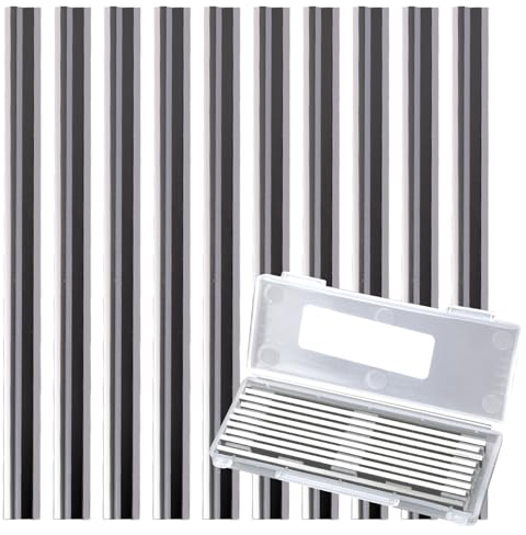 Wonvify Cuchillas Cepillo Electrico, 10 Piezas 82mm Cuchillo Reversible, para Cortar Duras Blandas Tablero De Madera Contrachapada, para Maquinaria De Carpintería, 82x5,5x1,2mm