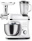 Wintem Robot da Cucina Planetaria Multifunzionale 1900W con Tritacarne e Frullatore con Ciotola da 6,5L - Comodo Pannello di Controllo con Luci LED con 6 Velocità Regolabili e Funzione Pluse