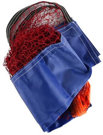 Sarini Filet de Tennis Portable, Filet de Badminton Pliable pour Football, Tennis, Volley-Ball, Sports d'intérieur et d'extérieur, Filet d'entraînement pour Jardin, Cour, arrière-Cour, Plage