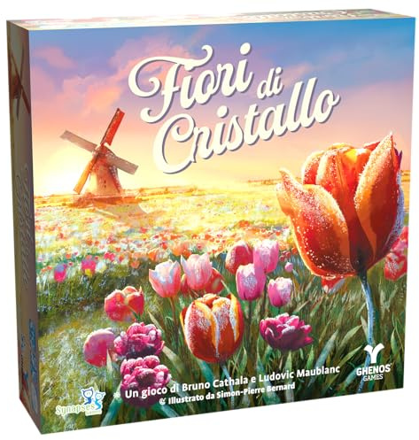 Fiori di Cristallo - Gioco da Tavolo - Gioco Competitivo per Adulti e Bambini dagli 8 Anni - 1-4 Giocatori - Durata 25-40min - Edizione Italiana