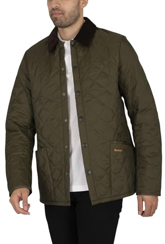 Barbour Heritage Liddesdale - Chaqueta acolchada de color negro para hombre