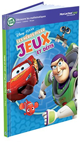 Leapfrog - 80870 - Jeu Éducatif - Livre Mon Lecteur Leap/Tag - Jeux et Défis / Les Héros Pixar