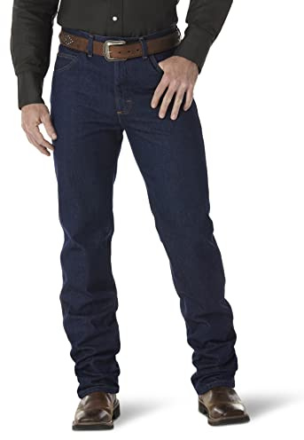 Wrangler Jeans för herr i premiumkvalitet med cowboysnitt och smal passform