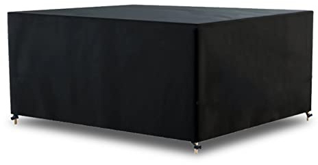 Awnic Abdeckung Gartenmöbel Winterfest 245x145x71cm, Schwerlast 420D Oxford Gewebe Gartenmöbel Abdeckplane Wasserdicht, Anti-UV Reißfest Abdeckplane für Gartenmöbel Terrassenmöbel Rechteckig