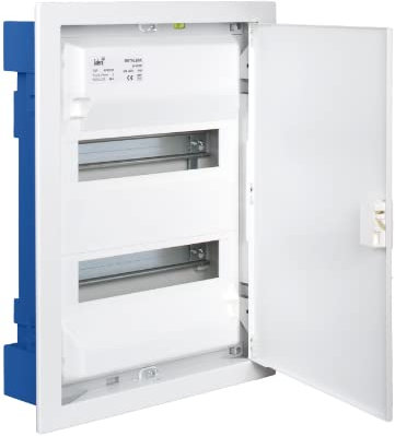 Cuadro eléctrico de empotrar en tabique hueco de 28 elementos 362x462x88mm blanco SOLERA MP28