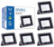 CLAR - Focos LED Exterior, Foco LED Exterior, Foco LED, Focos LED, Foco LED Interior, Foco Exterior, Luz LED Exterior, Proyector LED Exterior, LED Exterior Impermeable, Foco LED Exterior 20W (Pack 5)