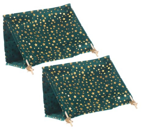 KONTONTY Tienda De Campaña Miniatura Modelo Decoración Casa Pequeña 2 Piezas Accesorios