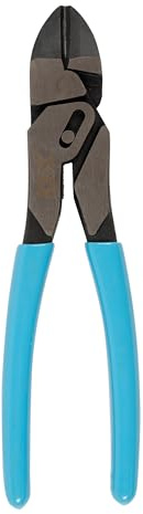 OX Pro MaxForce 8 Side Cutter Pliers – Compound Action | Forged Steel | Induction-Hardened Cutting Edge | Ergonomic Grip | OX-P327601