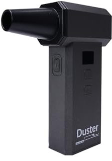 MECO ELEVERDE Elektrische Staubgebläse, 220.000 U/Min, 100-Gang mit LED-Display Akku Air Duster, Druckluftspray Dust Blower für PC Reinigungs Auto und Outdoor