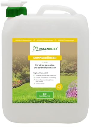 BodenLiebe RASENBLITZ Sommerdünger Nachfüllpack 20 L Rasendünger