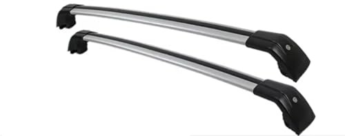 TPSOBRU Rieles Techo Coches para Benz Clase C (S205),5 Puertas Estate,2015-2019 Barras Laterales Aleación Aluminio Transversales Portaequipajes Barras Techo 2 Piezas Delantero Y Baca(A)