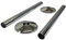 Talon - Radsnap - 2x Radiator Pipe Cover & 2x Collars - Chrome