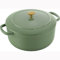 BALLARINI Bellamonte Dutch Oven aus Gusseisen, rund, 7,6 l, Saggio Green