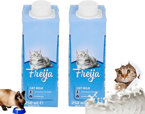 2 x 250 ml kattmjölk | för alla åldrar och alla raser
