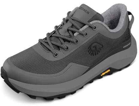 GIESSWEIN Wool Trail X Women - Wasserdichter Trailrunning Schuh mit Vibram® Megagrip Sohle, Sportschuh mit dämpfender Eva Mittelsohle, Sneaker aus atmungsaktiver Merinowolle mit Wechselfußbett