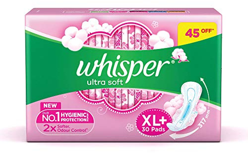 Whisper Ultra Soft Damenbinden - 30 Stück (XL Plus) (1 Stück)