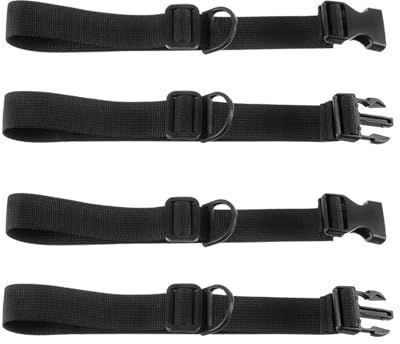 T TAKONE Verstellbarer Brustgurt, 2 Stück Nylon Brustgurt mit Schnalle, Strapazierfähiger und Solide Schwarz Gurt für Rucksack, Außenausrüstung und Reise
