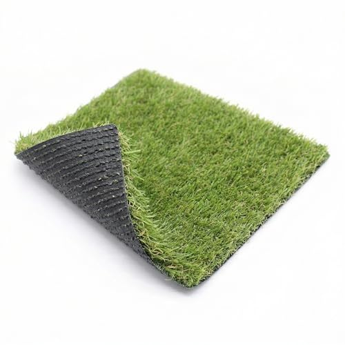 BONERVA Césped Artificial BOLONIA 28 mm en Rollo, Aspecto Natural Realista, 4 Colores, Hilo en C, Protección UV, Drenaje Rápido, para Terraza, Balcón, Jardín y Exterior Decorativo (2x10 Metros)
