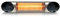 Calefactor de infrarrojos radiant baño Mini Blade 1200 w, BLADE1200 1200 kilowattsW, 240 voltsV
