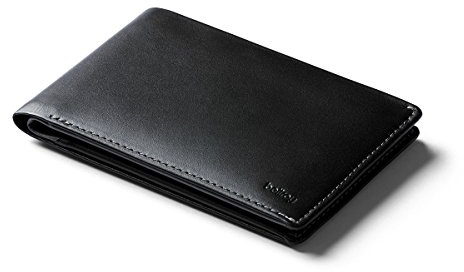 Bellroy Travel Wallet, Travel Document Holder (Passport, Tickets, Cash, Cards and Pen) - Black