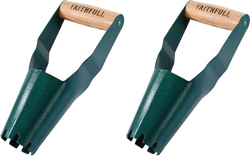 Faithfull Tools FAICOUHBULB Countryman Hand Bulb Planter, Blue, 11.5 x 27 x 10 cm (Pack of 2)
