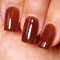 Imtiti Gel-Nagellack, Bernsteinbraun, Jelly Deep Brown Translucent Color UV/LED, Soak Off-Gel, Nail Art, Starter Maniküre, Salon DIY at Home, 1 Stück