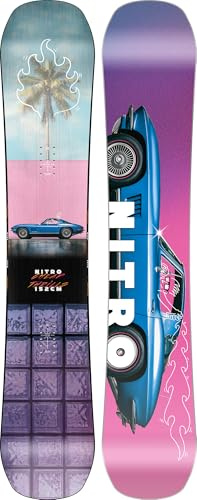 Nitro Tabla de Snowboard para Hombre Cheap TRILLS Board & ´25, Freestyleboard, Twin, Flat-out Rocker, Urban