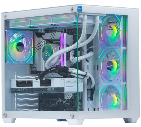 Veno Scorp Gaming PC - AMD Ryzen 5 5600, Radeon RX 6800 16 GB GDDR6, 32GB 3200MHz RGB Ram, 2TB M.2 NVMe, 750W PSU, Liquid Cooling, Windows 11, WiFi, Nemesis 7 ARGB.