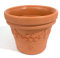 Pot de Fleurs Decora 8L, Terre Cuite, 30 cm