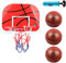 DBREAKS Basketballkorb fürs Zimmer, Basketballkorb mit Ball Indoor, Basketball Korb Set für Kinder, Enthält 1 Mini Basketball Korb,3 Ball, 1 Ball Pump, Backboard