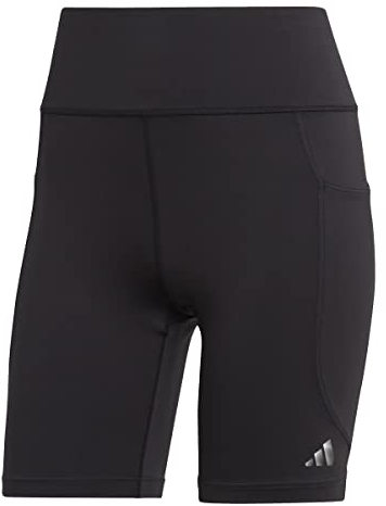 adidas Damen DailyRun 5-Inch Short Leggings, Black, XXL