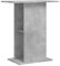 vidaXL Aquariumständer, Aquarium Unterschrank mit viel Stauraum, Aquarium Tisch mit Stabiler Oberplatte, Aquariumschrank Aquarium Halter, Betongrau Holzwerkstoff